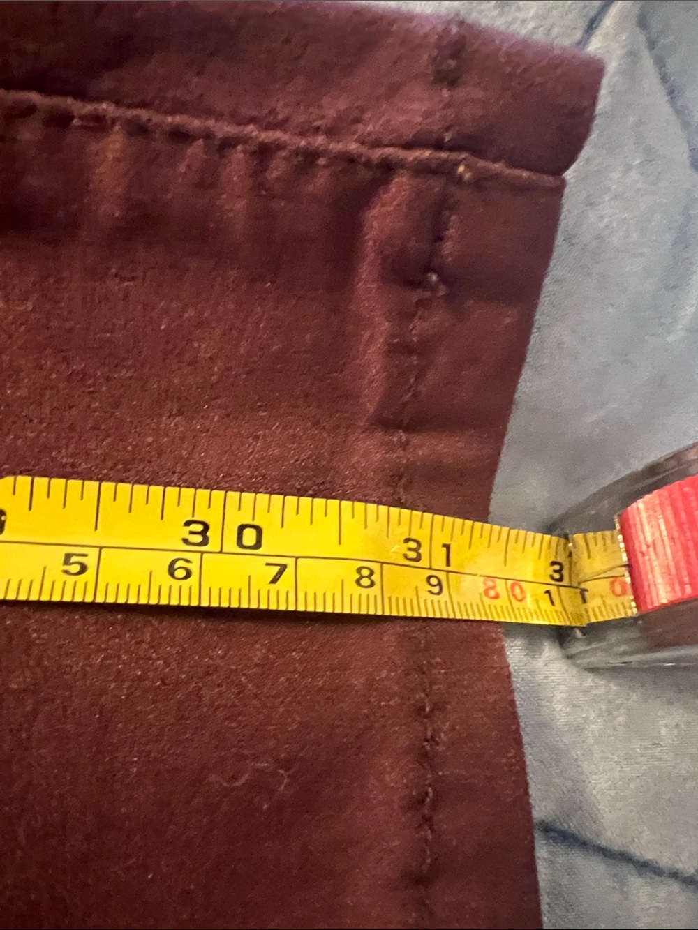Royalty For Me Women's Skinny Jeans - Burgundy - Picture 5 of 6